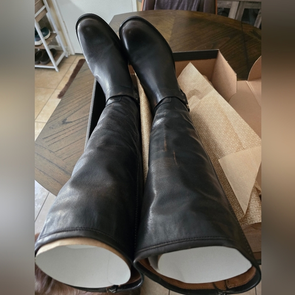 FRYE Phillip Harness Tall Drk Brown 10M Equestrian Vintage Leather Boots NIB NEW - Picture 9 of 9